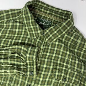 Woolrich Long Sleeve Button Down Flannel Women’s Sz XL.